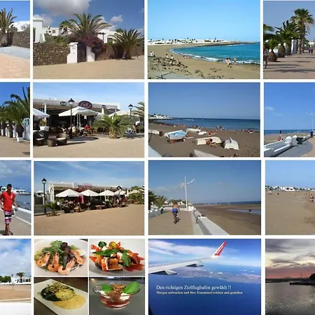 In Playa Honda Mit Sonniger Terrasse Und Meerblick Apartment